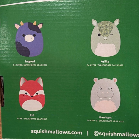 NEW Squishmallows 4-inch Ornament Plush 8 - Picture 8 of 10